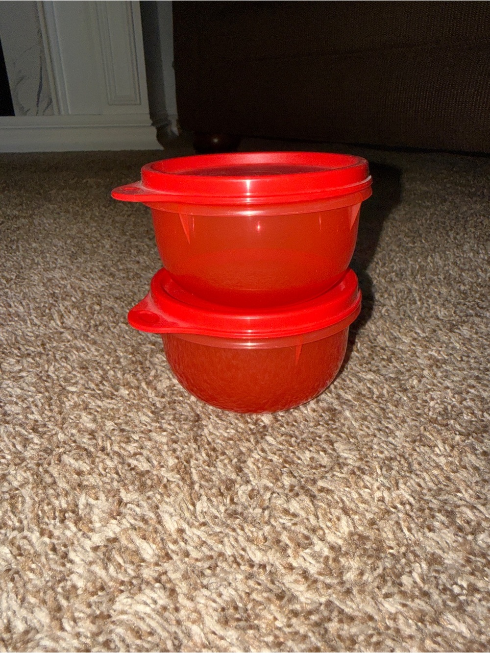 Set of 2 Tupperware Ideal Lit’l Bowls